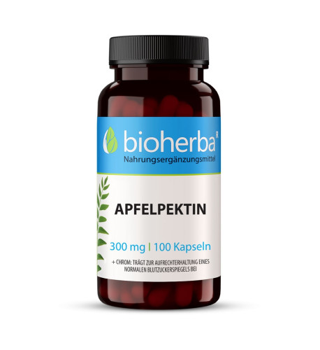 Jablčný pektín 300 mg – 100 kapsúl – Bioherba