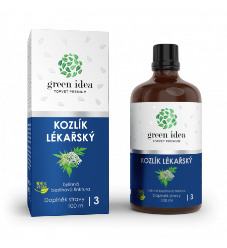 Valeriána - bezliehová tinktúra 100 ml - Green idea