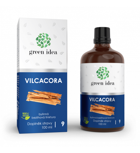 Vilcacora - bezliehová tinktúra 100 ml - Green idea