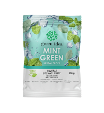 Mint green – bylinné cukríky 100 g – Green idea