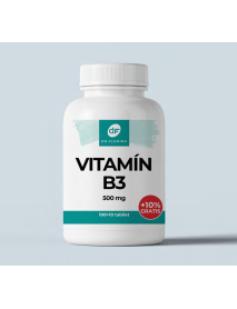 Vitamín B3 500 mg - 110 tabliet - Dr. Fleming