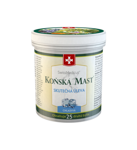 Konská masť chladivá 500 ml – SwissMedicus