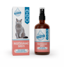 Rozčesávač srsti pre mačky 100 ml - Green idea Rozčesávač srsti pre mačky 100 ml - Green idea