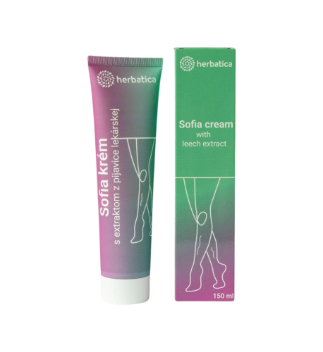 Sofia krém na kŕčové žily s extraktom z pijavice lekárskej - 150 ml Sofia krém na kŕčové žily s extraktom z pijavice lekárskej - 150 ml