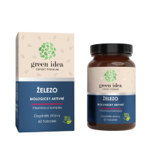 Železo - vitamínový komplex - 60 kapsúl - Green idea Železo - vitamínový komplex - 60 kapsúl - Green idea