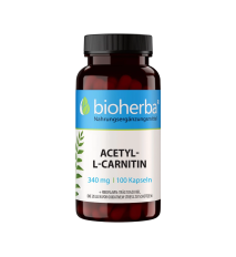 Acetyl-L-Karnitín 340 mg – 100 kapsúl – Bioherba Acetyl-L-Karnitín 340 mg – 100 kapsúl – Bioherba