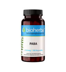 PABA (kyselina para-aminobenzoová) 210 mg – 100 kapsúl – Bioherba