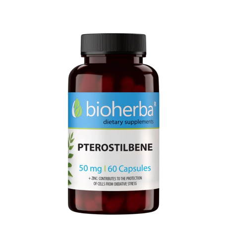 Pterostilbén 50 mg – 60 kapsúl – Bioherba