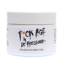 F*CK AGE pleťový krém s CBD - 50 ml - Dr. Feelgood F*CK AGE pleťový krém s CBD - 50 ml - Dr. Feelgood