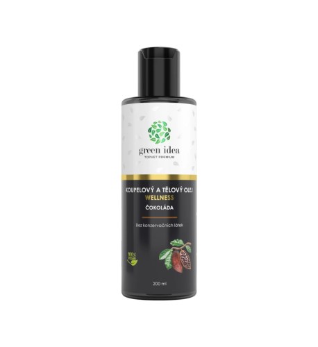 Čokoláda – kúpeľový a telový olej 200 ml – Green idea Čokoláda – kúpeľový a telový olej 200 ml – Green idea