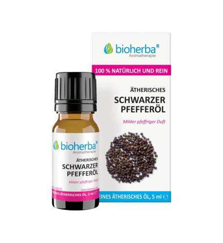 Esenciálny olej čierne korenie – 5 ml – Bioherba
