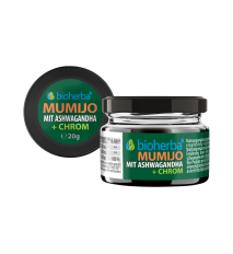 Mumio extrakt Shilajit s Ashwagandhou - 20 g - Bioherba Mumio extrakt Shilajit s Ashwagandhou - 20 g - Bioherba