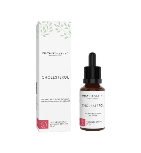 Cholesterol - bezliehová tinktúra – kvapky 25 ml – Green idea Cholesterol - bezliehová tinktúra – kvapky 25 ml – Green idea