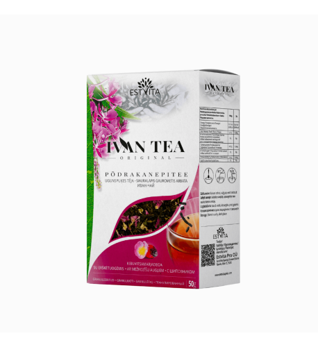 Ivan čaj (vrbovka úzkolistá) so šípkami - 50 g - Estvita