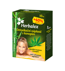 Detoxikačné náplasti s konope – 14 ks – Herbalex Detoxikačné náplasti s konope – 14 ks – Herbalex