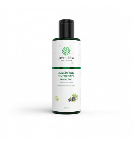 Borievkový masážny olej 200 ml – Green idea