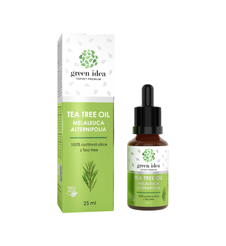Tea tree oil - 100% silica 25 ml - Green idea Tea tree oil - 100% silica 25 ml - Green idea
