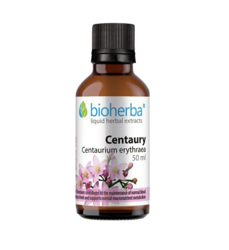 Zemežlč menšia (Centaurium erythraea) kvapky – tinktúra – 50 ml – Bioherba