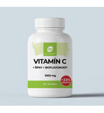 Vitamín C 1000mg + Šípky + Bioflavonoidy - 40 tabliet - Dr. Fleming