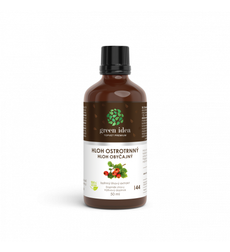 Hloh ostrotrnný – tinktúra – kvapky 50 ml – Green idea Hloh ostrotrnný – tinktúra – kvapky 50 ml – Green idea