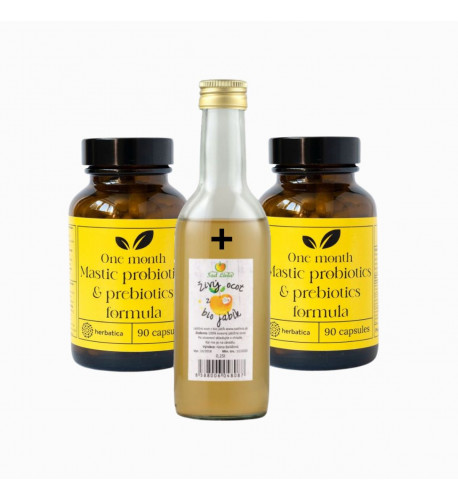 Set na podporu trávenia: 2x Masticha PROBIOTICS & PREBIOTICS + jablčný ocot zdarma