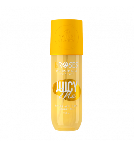 JUICY ME - parfumovaný sprej na vlasy a telo 150 ml - NATURE OF AGIVA