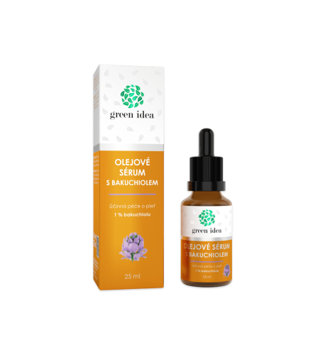 Olejové sérum s bakuchiolom – 25 ml – Green idea