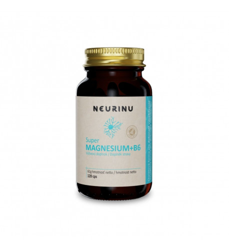 NEURINU Super MAGNESIUM+B6 - 120 kapsúl