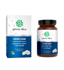 Hericium – koralovec ježovitý – 60 kapsúl - Green idea Hericium – koralovec ježovitý – 60 kapsúl - Green idea
