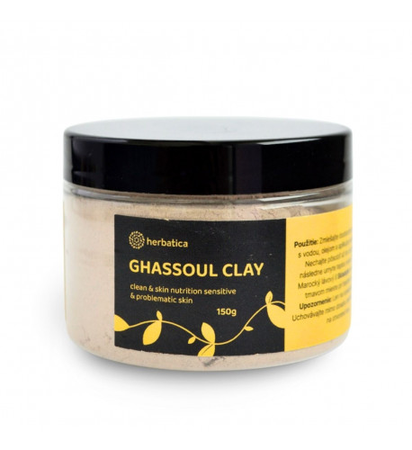 Marocký ghassoul íl 100% BIO prírodný  - 150 g