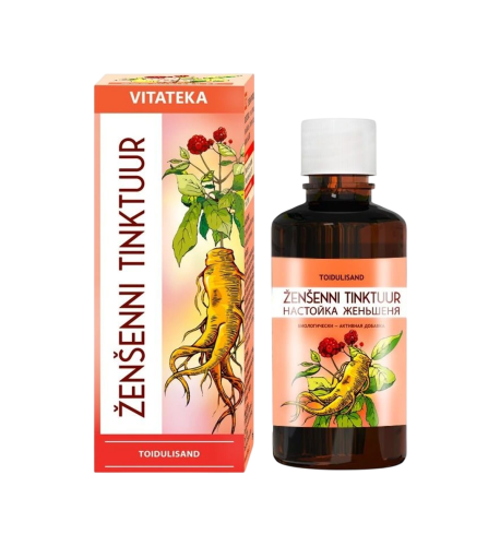 Tinktúra z pravého ženšenu – 25 ml – Vitateka