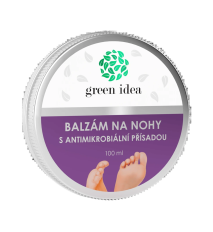 Balzam na nohy s antimikrobiálnou prísadou – 100 ml – Green idea Balzam na nohy s antimikrobiálnou prísadou – 100 ml – Green idea