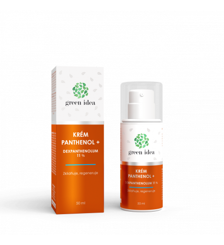PANTHENOL + KRÉM 11 % 50 ml - Green idea