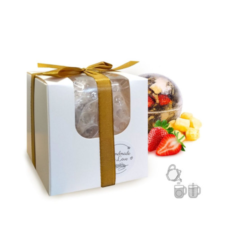 Čarovná čajová guľa Rafaello - 40 g - Vitateka Čarovná čajová guľa Rafaello - 40 g - Vitateka