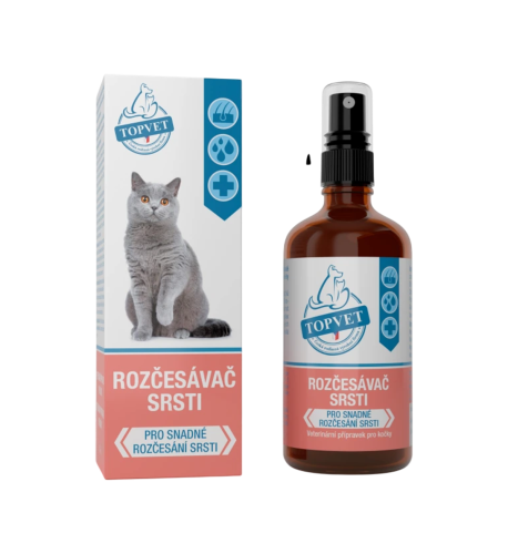 Rozčesávač srsti pre mačky 100 ml - Green idea