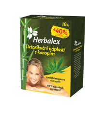 Detoxikačné náplasti s konope - 60 ks - Herbalex