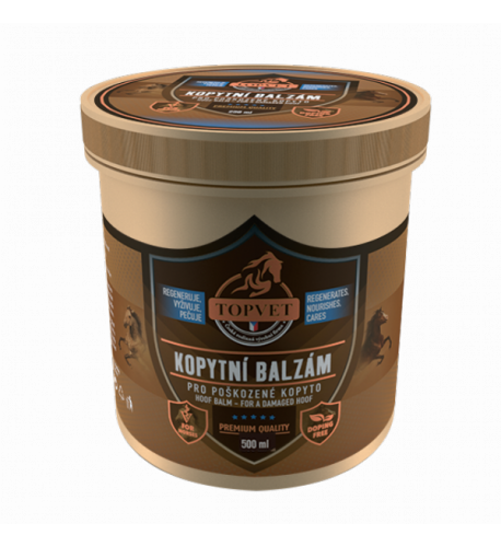 Kopytný balzam na poškodené kopyto pre kone – 500 ml – Green idea