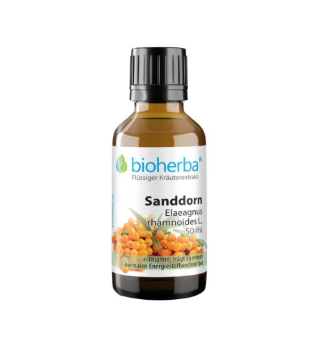 Rakytník - tinktúra kvapky - 50 ml - Bioherba