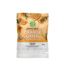 Orange green – bylinné cukríky 100 g – Green idea Orange green – bylinné cukríky 100 g – Green idea
