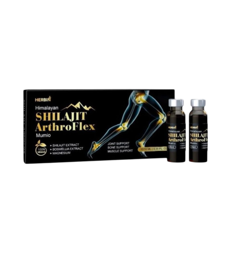 Himalájske MUMIO (Shilajit) doplnok stravy ArthroFLEX - 10ks x10 ml - Herbin