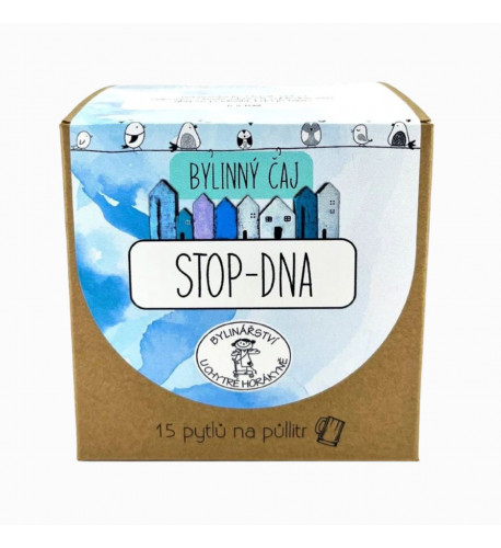 Porcovaný bylinný čaj Stop dna- 45g (15x3g) - Bylinářství U Chytré horákyně