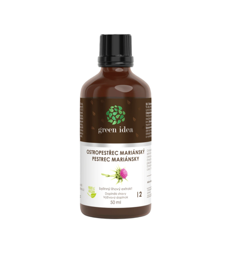 Pestrec tinktúra – kvapky 50 ml – Green idea