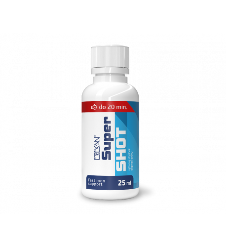 EREXAN Super SHOT drink na podporu erekcie s extra rýchlym účinkom - 25ml