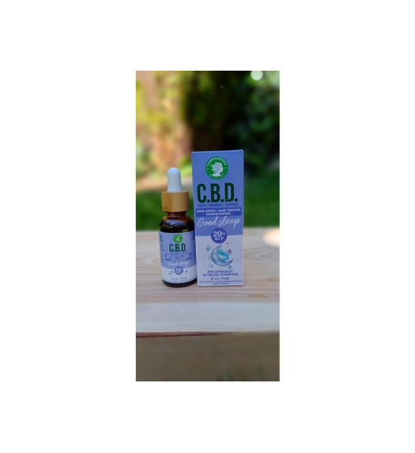 Konopné kvapky s BCP Dobrý spánok - 30 ml - Zelená Země