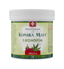 Konská masť s konope hrejivá - 500 ml - SwissMedicus Konská masť s konope hrejivá - 500 ml - SwissMedicus