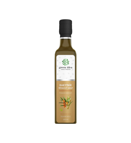 Rakytníkový sirup - trstinový 250 ml - Green idea Rakytníkový sirup - trstinový 250 ml - Green idea