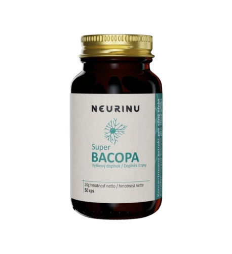 NEURINU Super BACOPA s 50 % bakosidov - 50 kapsúl