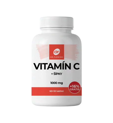 Vitamín C 1000 + Šípky - 70 tabliet - Dr. Fleming Vitamín C 1000 + Šípky - 70 tabliet - Dr. Fleming