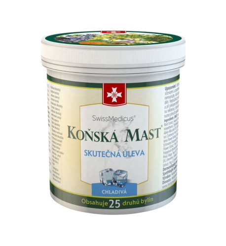 Konská masť chladivá 500 ml – SwissMedicus