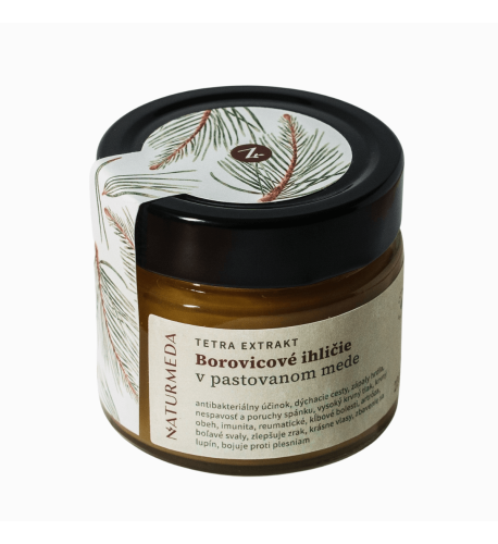 Terapeutický med s borovicovým ihličím - 220g - Naturmeda Terapeutický med s borovicovým ihličím - 220g - Naturmeda